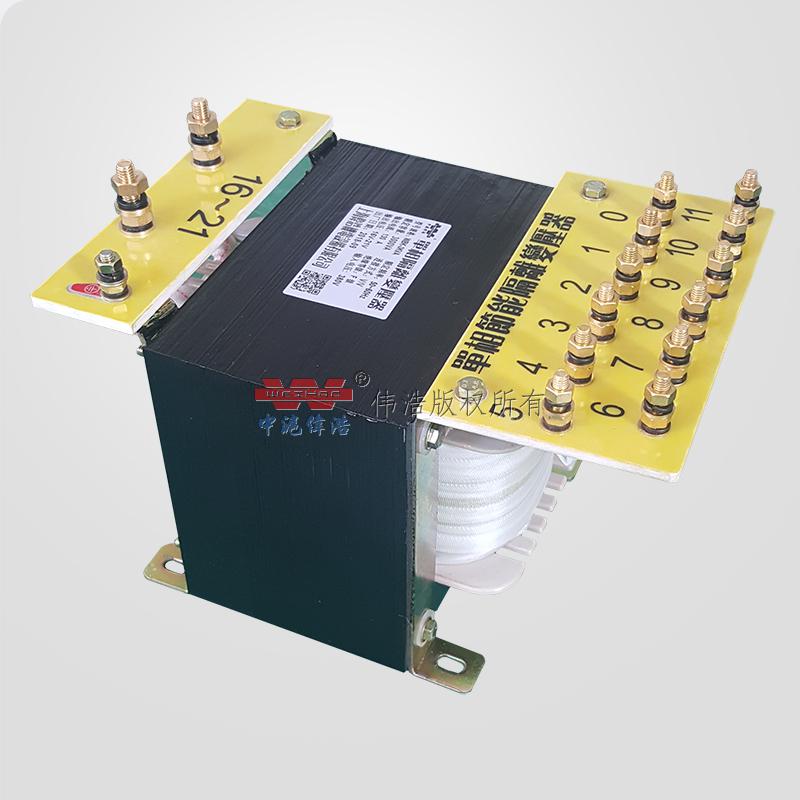 Single-phase multi-tap transformer